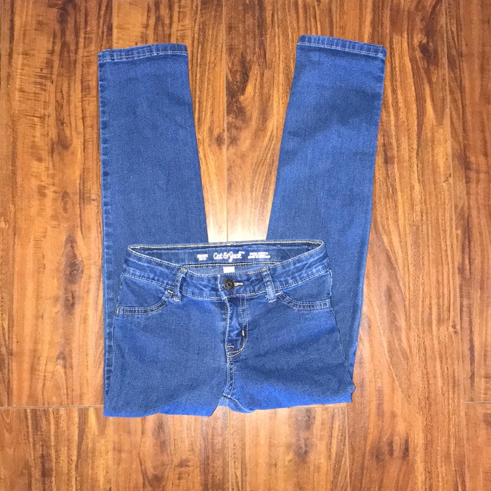Cat & jack straight fit super stretch girl jeans